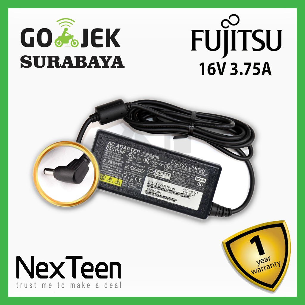 Adaptor laptop / Charger laptop / Netbook FUJITSU 16V 3.75A Original