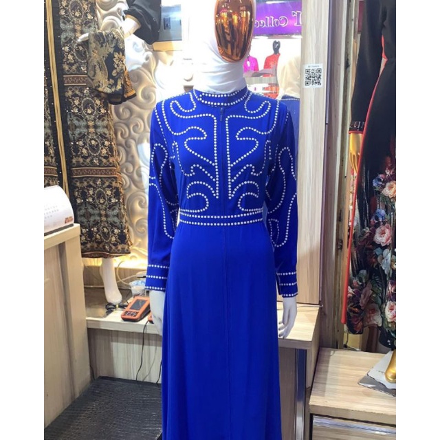 HIKMAT FASHION ORIGINAL ABAYA HITAM DAN WARNA A3890