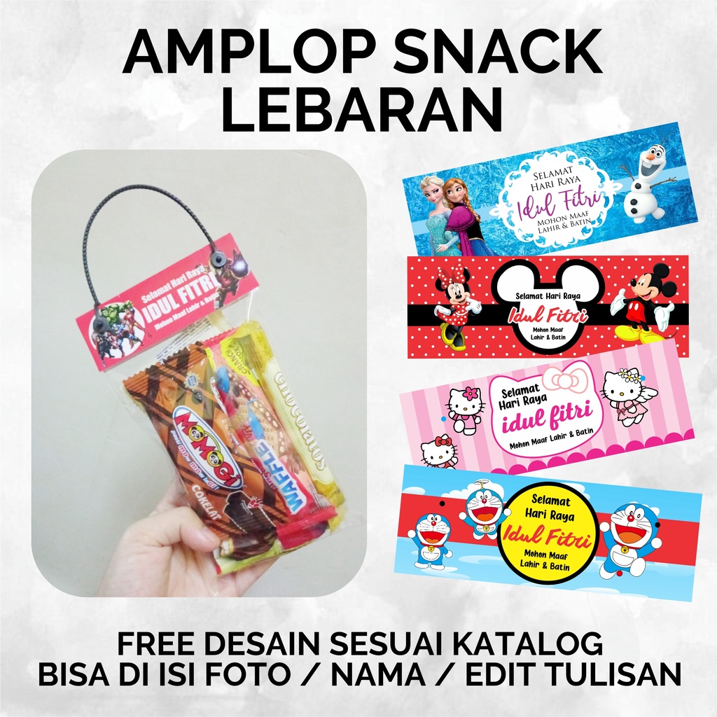 

PLASTIK SNACK ULTAH/ SOUVENIR