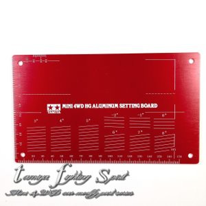 Jual TL1303  HG Aluminum Setting Board Red Rep Tamiya 95201 Mini 4WD Diskon