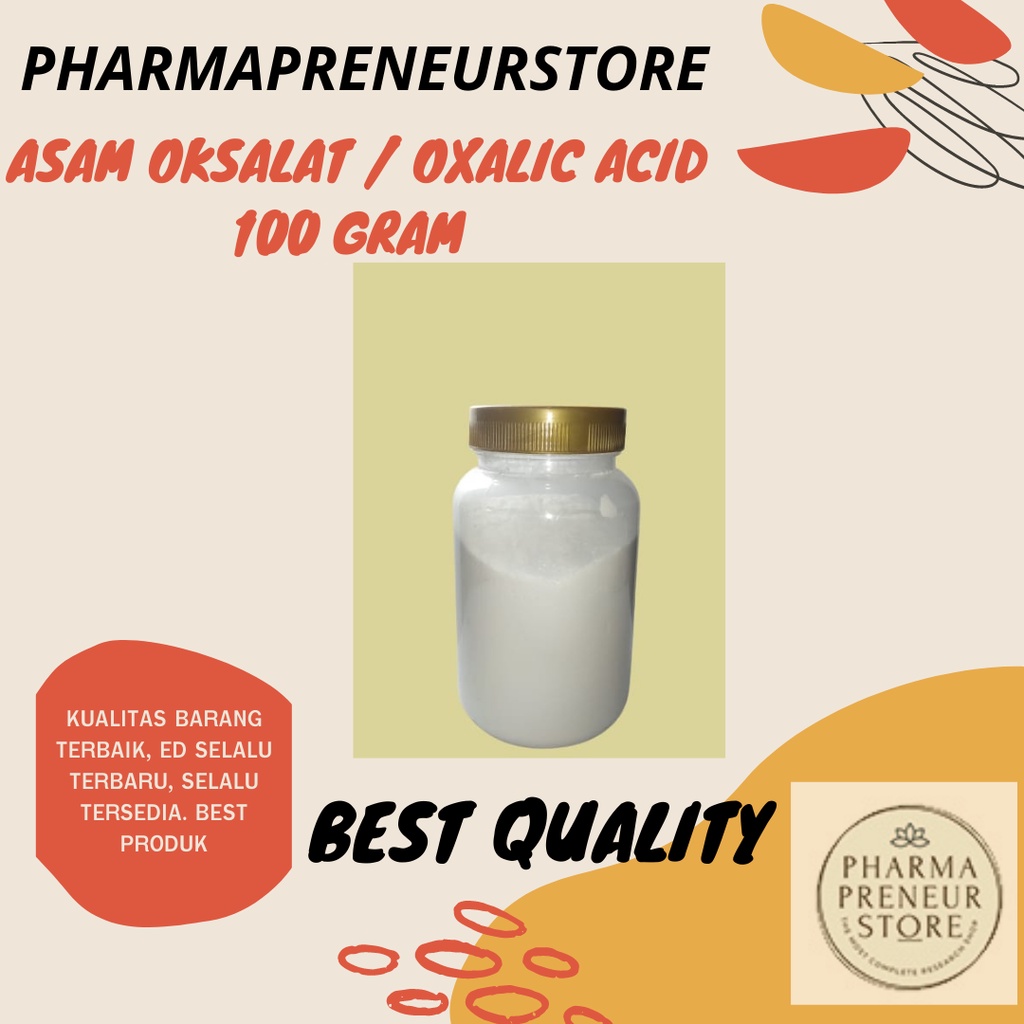 Asam Oksalat / Oxalic Acid 100 gram Best Quality