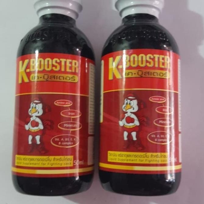 TERLARIS kbooster pipet 50ml obat vitamin ayam kuning pucat lesu impor bangkok Murah
