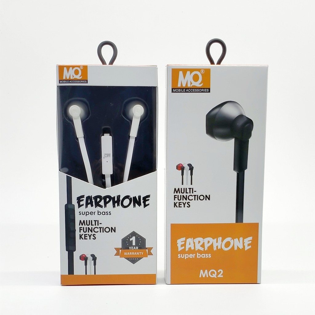 Handsfree/Headset/Earphone Super Big Bass &amp; stereo MQ-02 New Call &amp; Music