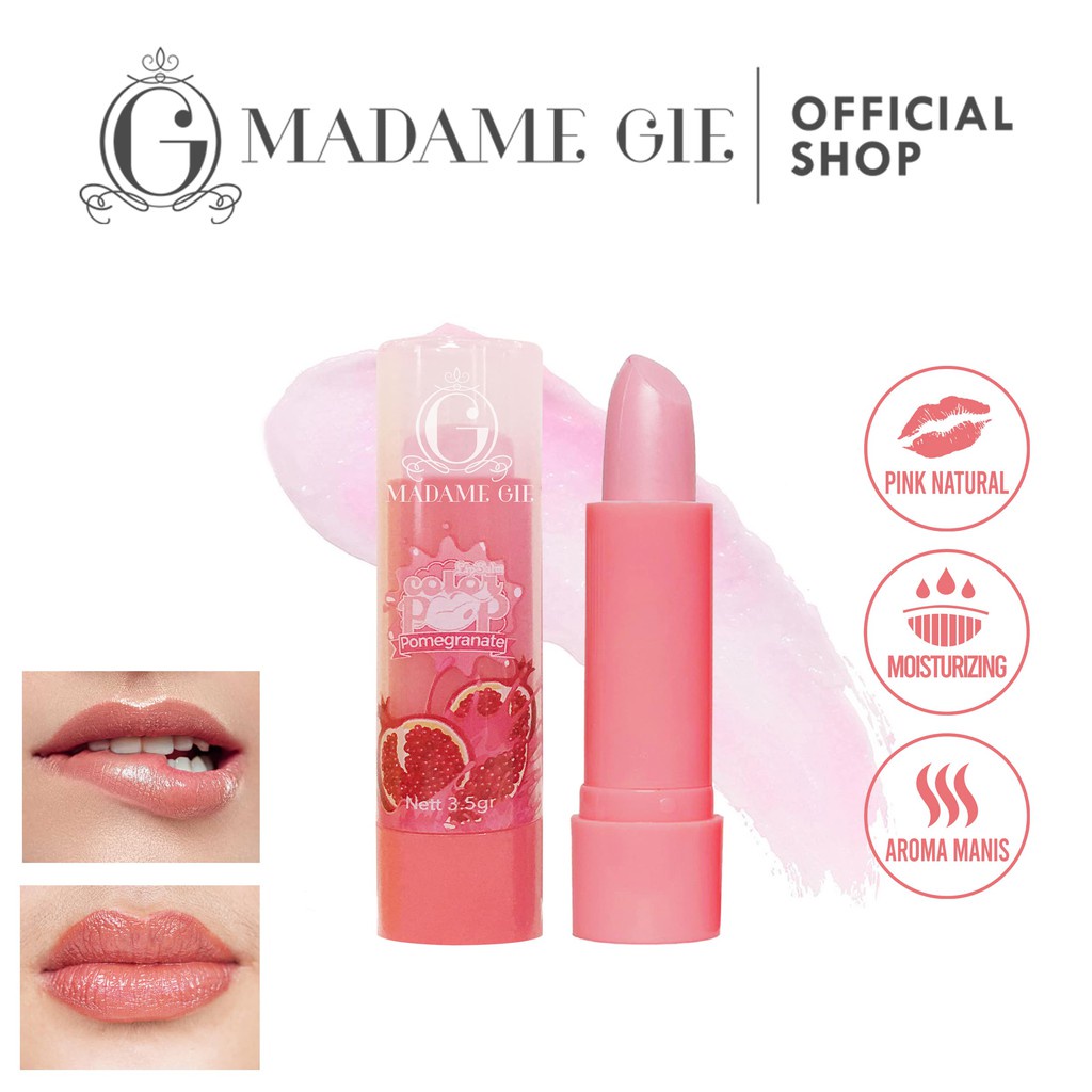 Madame Gie Color Pop | Fruity Lip Balm - MakeUp Lip Care