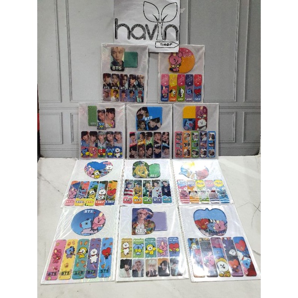 PEMBATAS bahan PLASTIK 5+1 BESAR/STICKY NOTE/STICK NOTE-1