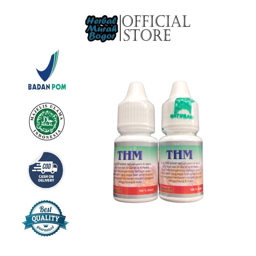 THM Herbal Tetes Mata Hidung Telinga THM 12ml