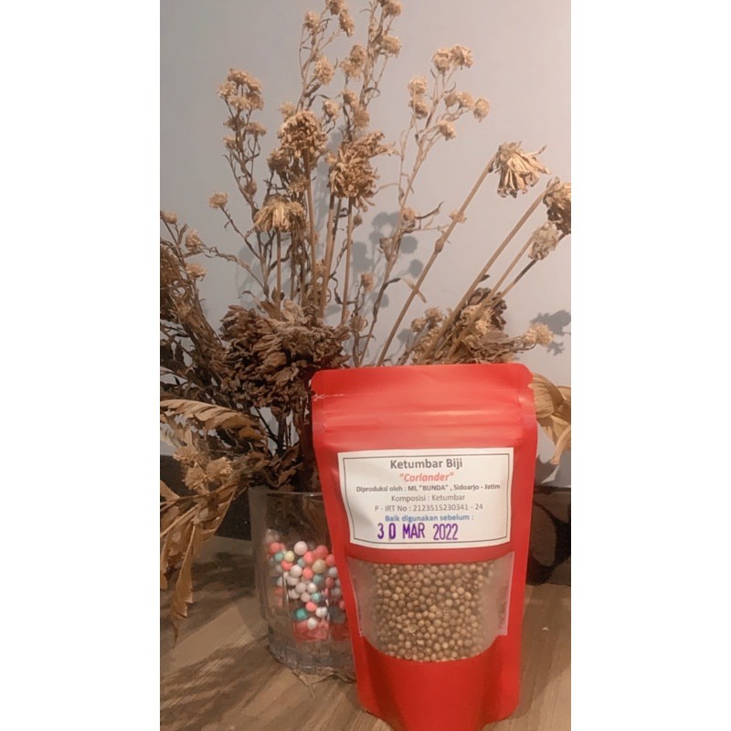 

ketumbar biji (coriander) 52 gram