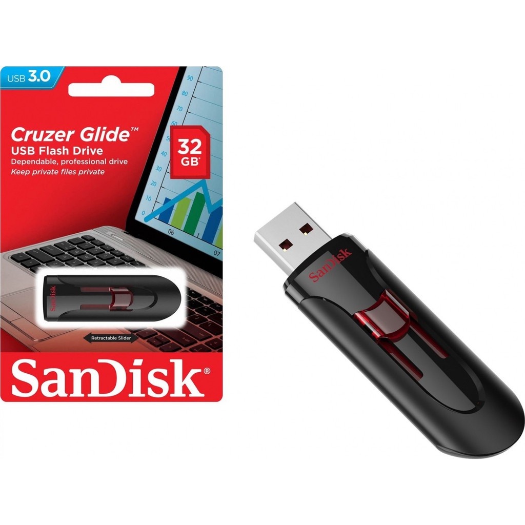 SANDISK GLIDE 8GB/16GB/32GB/64GB/128GB