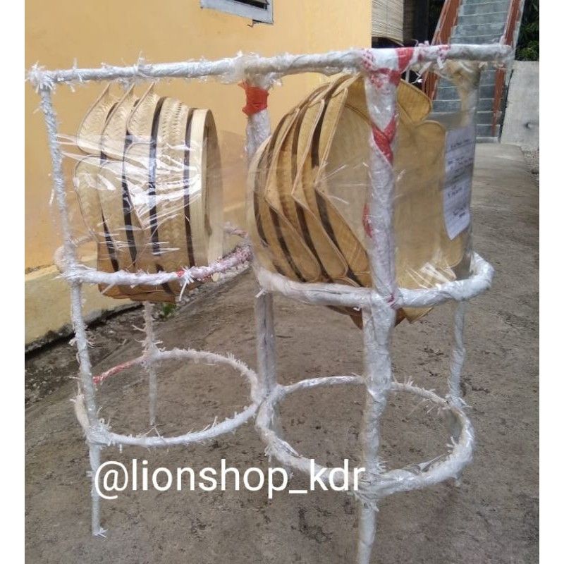 RAK BAWANG KERANJANG BUMBU KERANJANG BAWANG KERANJANG BAMBU SUSUN 3