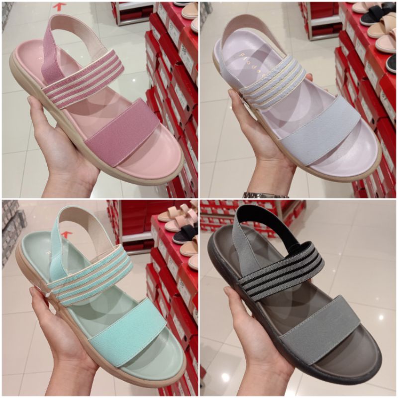 FLADEO LDS Sandal wanita Tali belakang karet (36-40) Fld 01