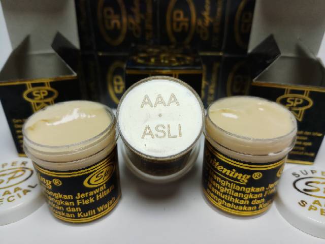 CREAM SUPER UV. WHITENING/ SP HITAM AAA LUSINAN