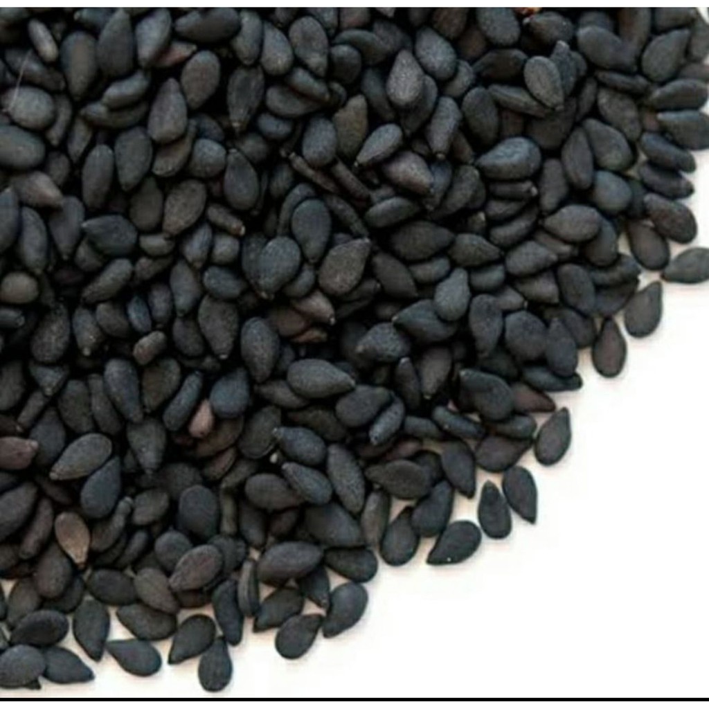 

Premium Quality Black Sesame Seeds - Wijen Hitam Rep 250gr