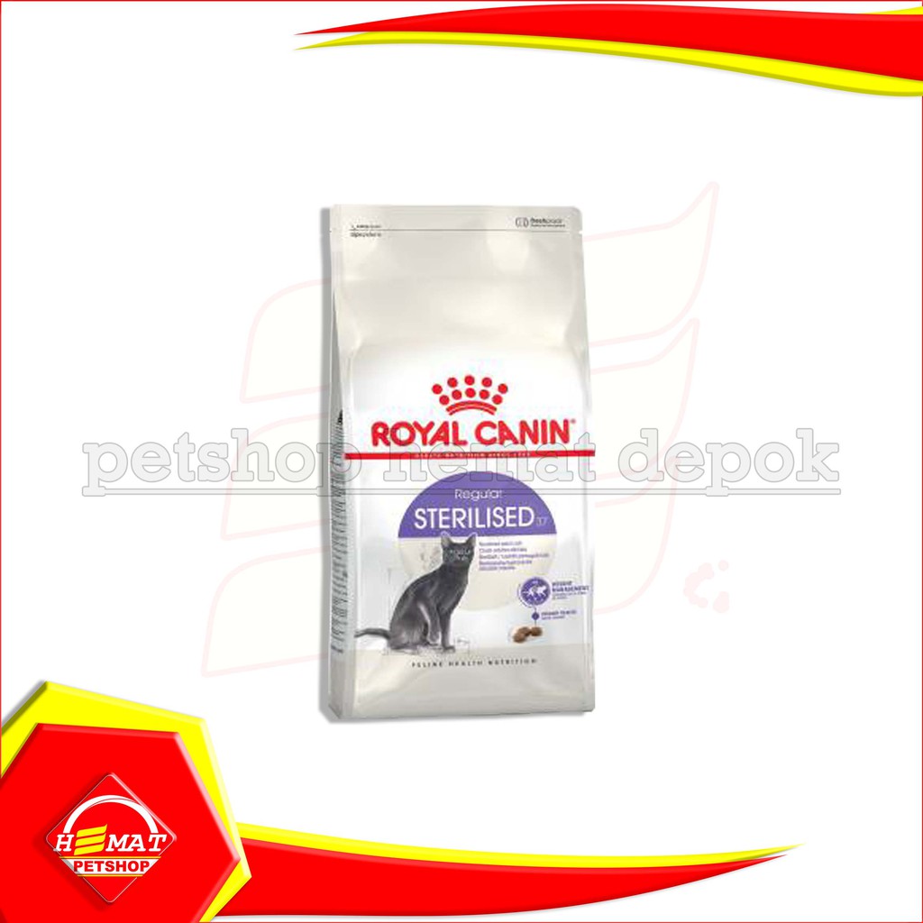 Royal Canin Sterilised 400 Gram Makanan Kucing 400Gram Cat Food