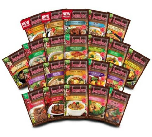 

BAMBOE BUMBU DAPUR ALL VARIAN// RAWON, RENDANG, BALADO, NASI GORENG, SOTO, GULE, OPOR, KARE,DLL