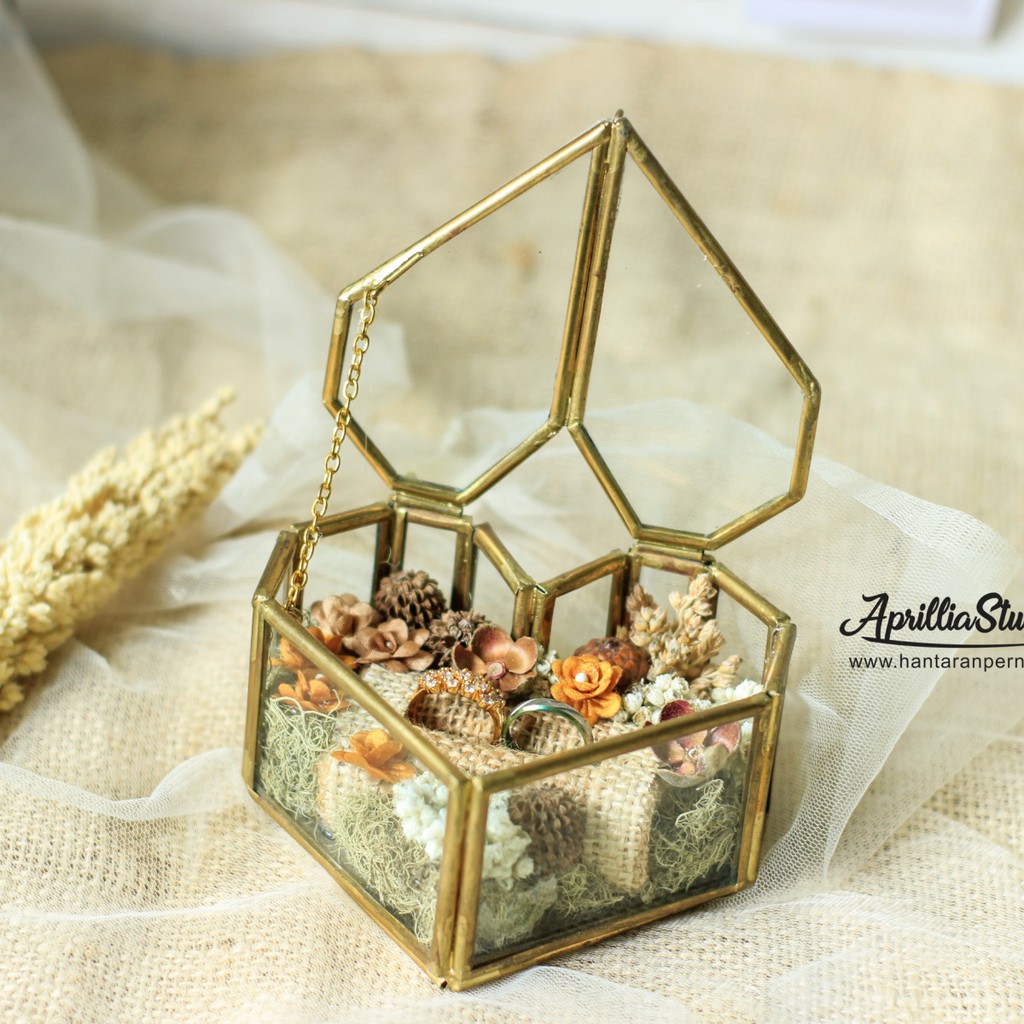 Kotak Perhiasan | Ringbox Tera Love Rustic