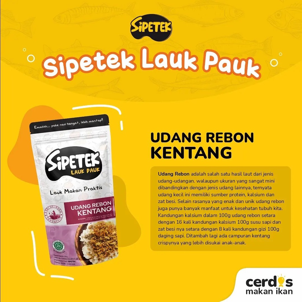 

SIPETEK Udang Rebon Kentang