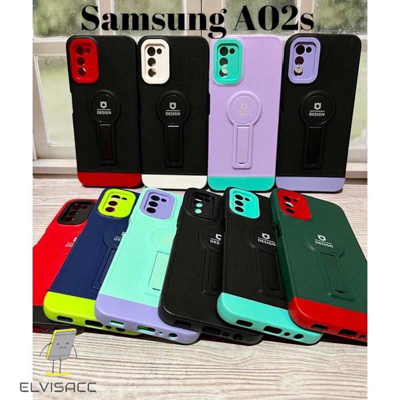 CASE SAMSUNG GALAXY A02S / CASING SAMSUNG GALAXY A02S CASING STANDING LIPAT SOFTCASE