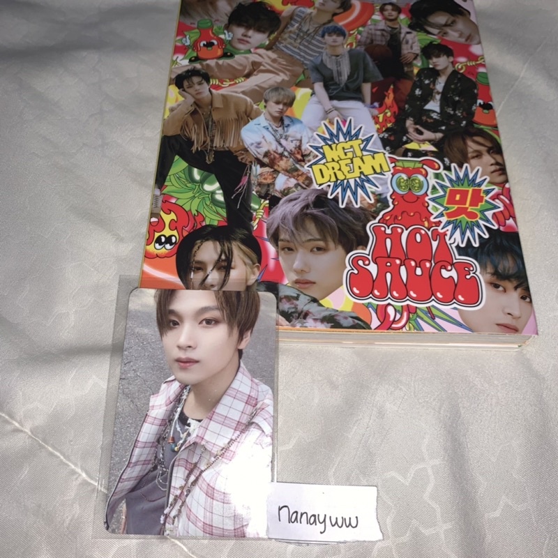 haechan chilling / album hot sauce ver chilling