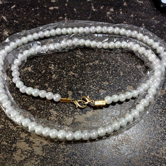 tali tas rantai mutiara bahu tali hp tali tas mutiara 10mm