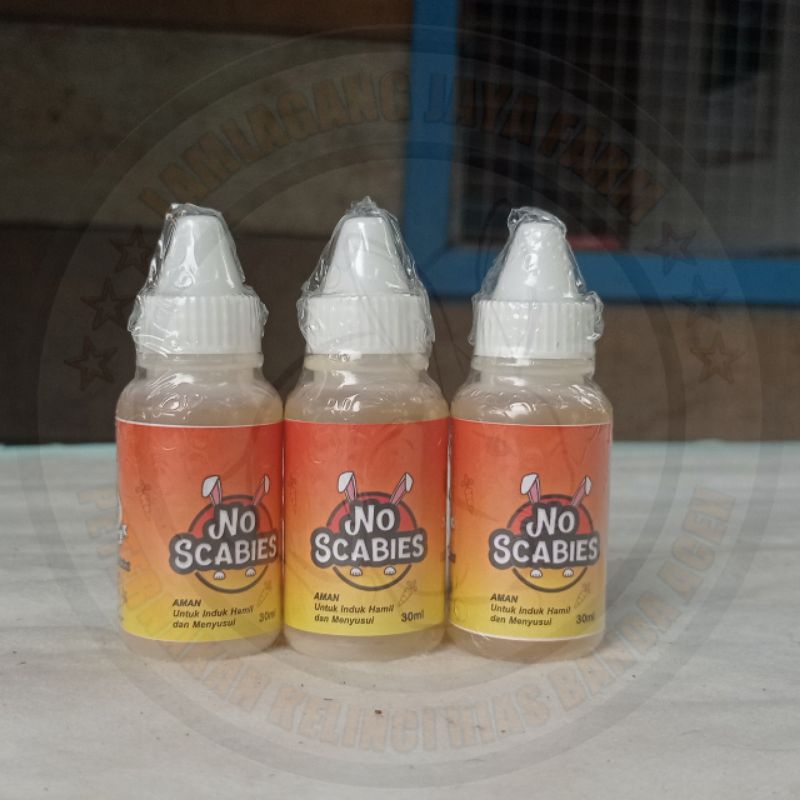 No scabies - Obat scabies kelinci (Oles)