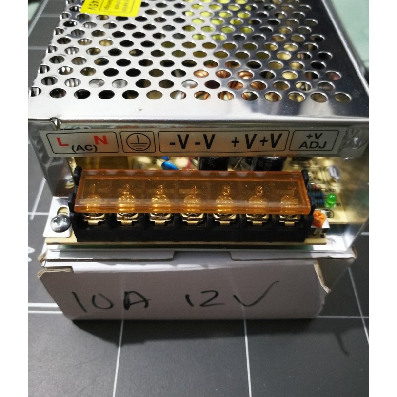 Power Supply Jaring AC 220v Ke DC 12V 10A Untuk Cctv Led Elektronik