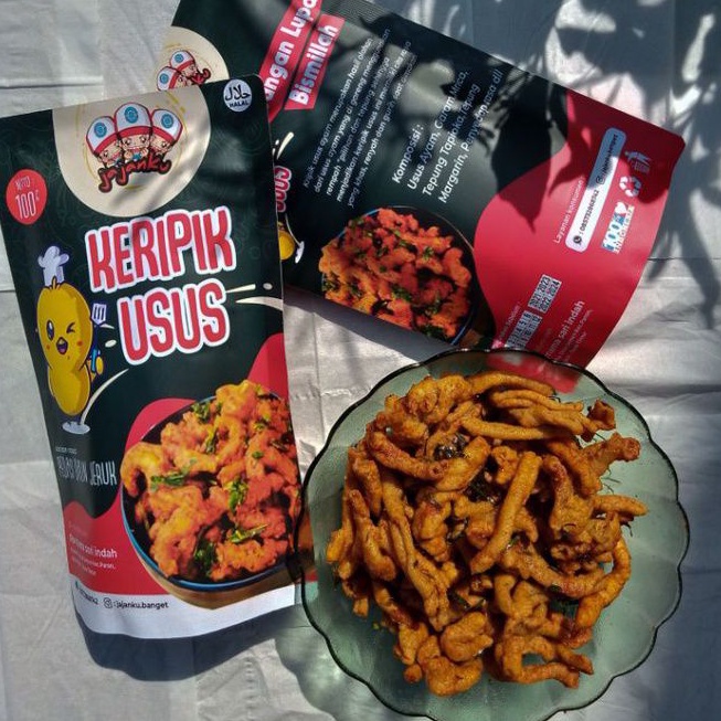 

Usus Crispy | Kripik Usus 100g jajanku Rasa Pedas Daun Jeruk