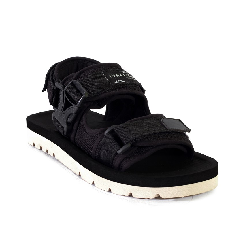 Almost Black | 39-43 | Sandal Gunung Hitam Sendal Santai Kasual Original Pria Laki Cowok | FORIND x Lvnatica