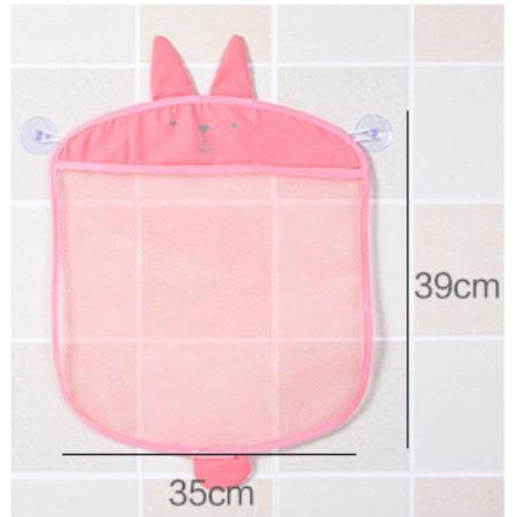 UNNISO - Shower Bag Motif Binatang / Bathroom Hanging Home Storage Organizer