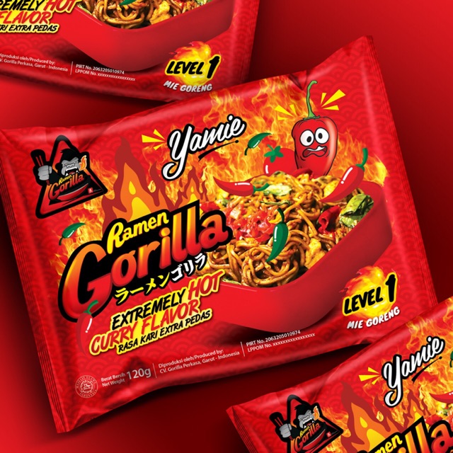 

RAMEN GORILLA YAMIE/GORENG LEVEL 1