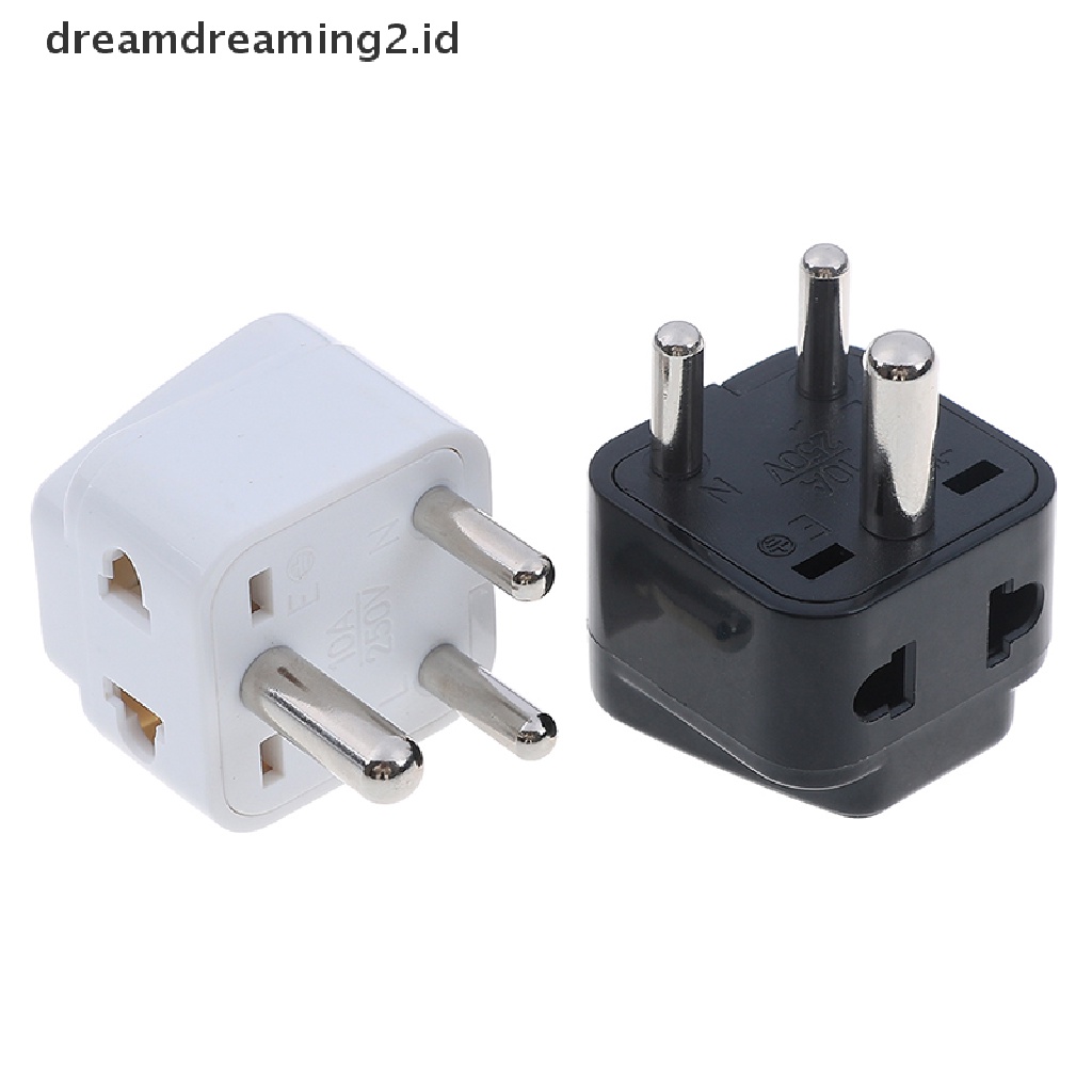 (LIKE) Adaptor Konverter power plug US AU UK Ke India / Sri Lanka / Nepal Universal Untuk travel