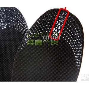 Sol Arang Penghilang Bau Sepatu Bamboo Charcoal Insole Shoe insert