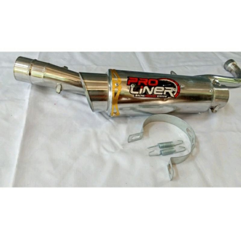 Premium Knalpot Racing Proliner Motor Supra X, Supra X 125, Supra Fit, Karisma X, Karisma 125,