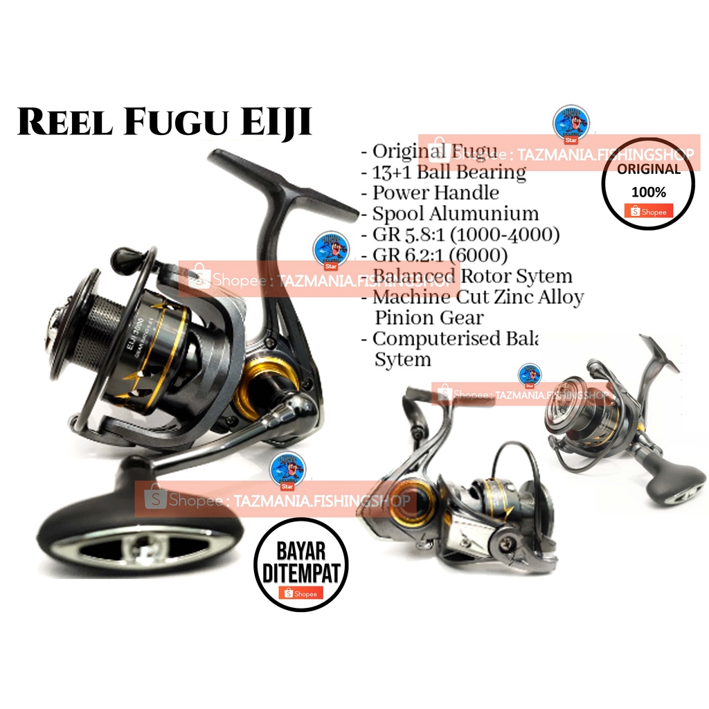 Reel NEW Fugu EIJI 1000,2000,3000,4000,6000 Power Handle HIGH SPEED RATIO