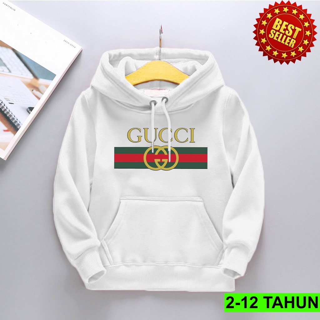 Hoodie GUCCI Anak Laki Laki Perempuan / Hodie Anak Usia 2 3 4 5 6 7 8 9 10 11 12 Tahun / Jaket Gucci Anak Cewek Cowok / Switer Distro Bisa Cod / Suiter Anak Terbaru / Sweeter Anak / Switer GUCCI Anak