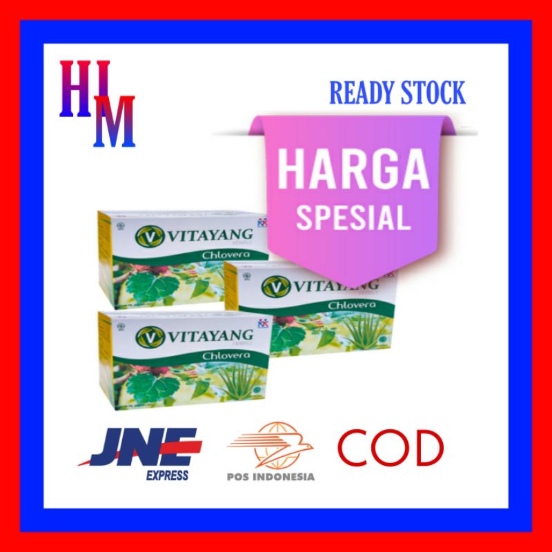 

Paket Hemat 3 pack Vitayang Chlovera Atasi Sembelit & Susah BAB