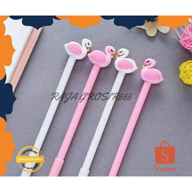 

Pulpen pena flamingo