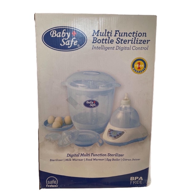 Jual Baby Safe Multi Function Bottle Sterilizer (preloved) Shopee