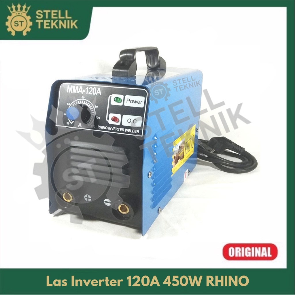 Mesin Las Inverter 120A 450W RHINO / Trafo Las Inverter RHINO 450A