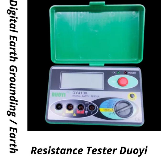 Digital Earth Grounding Tester / Earth Resistance Tester Murah