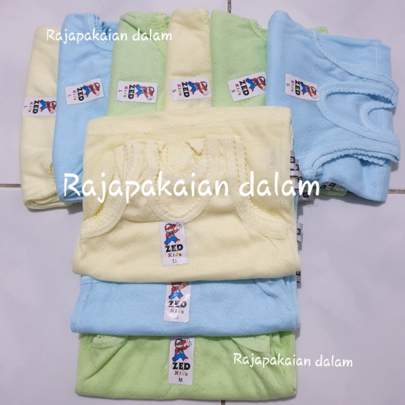 Singlet anak Zed kids Harga 6 PCS