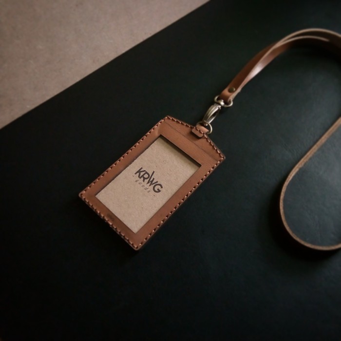 

Stok Ready Id Card Holder Nametag Tempat Id Card Kulit Custom terakhir