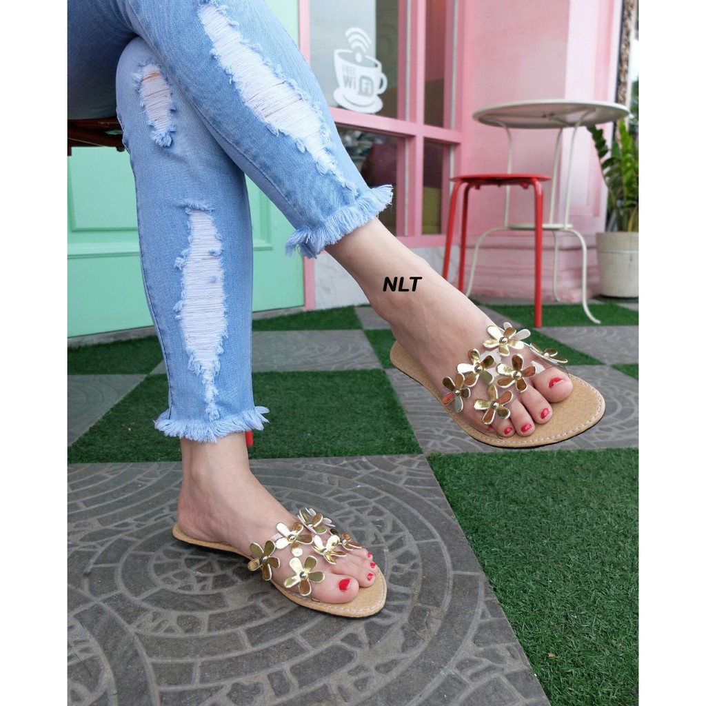NunuLisaTan - Termurah Sepatu Sendal Sandal Murah MIKA BUNGA