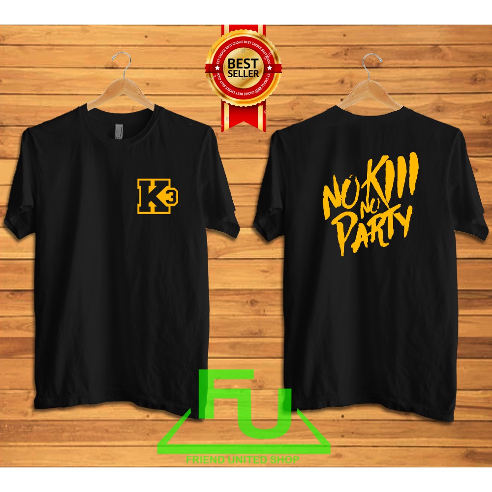 Tshirt Kaos Jkt48 Team K3 Shopee Indonesia