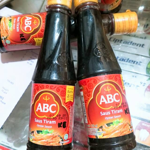 

Saus tiram abc 135ml per botol ya.