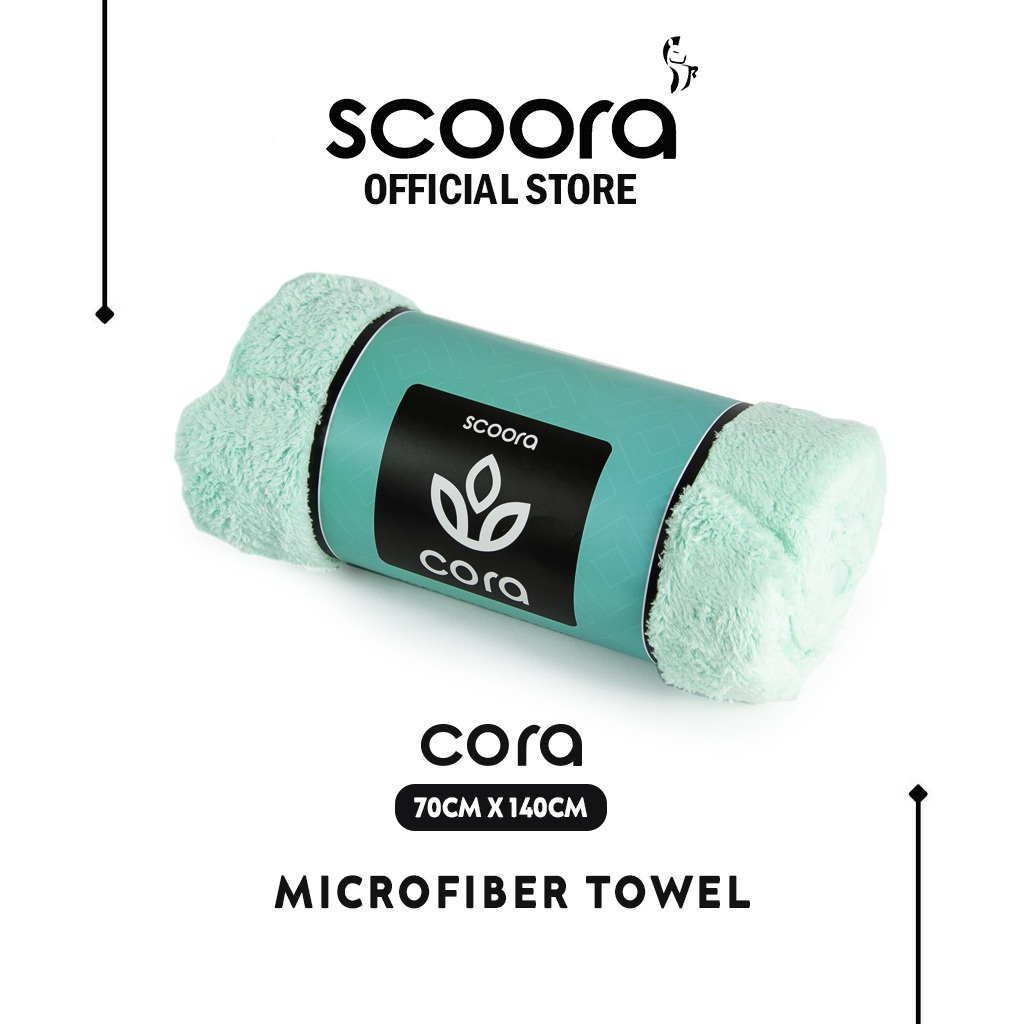 SCOORA Cora Handuk Microfiber 70 X 140 - Tosca