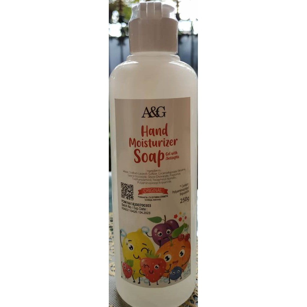 A&G Hand Moisturizer Soap Gel 250ml