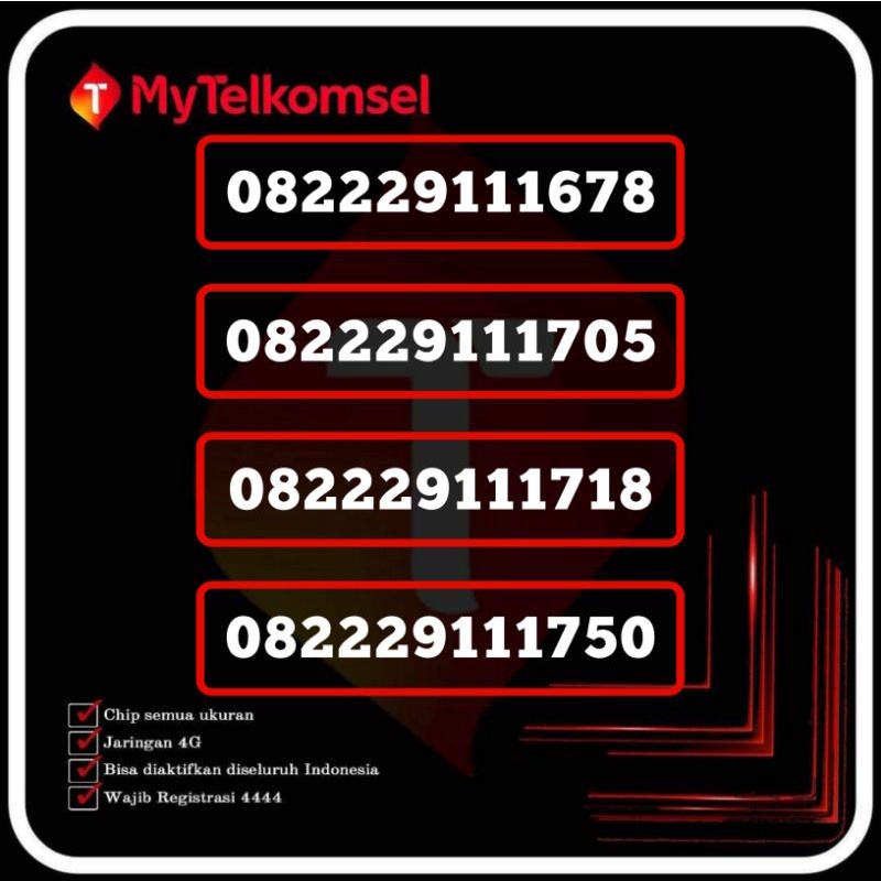 NOMOR CANTIK TELKOMSEL SIMPATI LOOP 4G LTE MURAH 0822 , KARTU PERDANA NOMOR CANTIK SIMPATI LOOP SERI