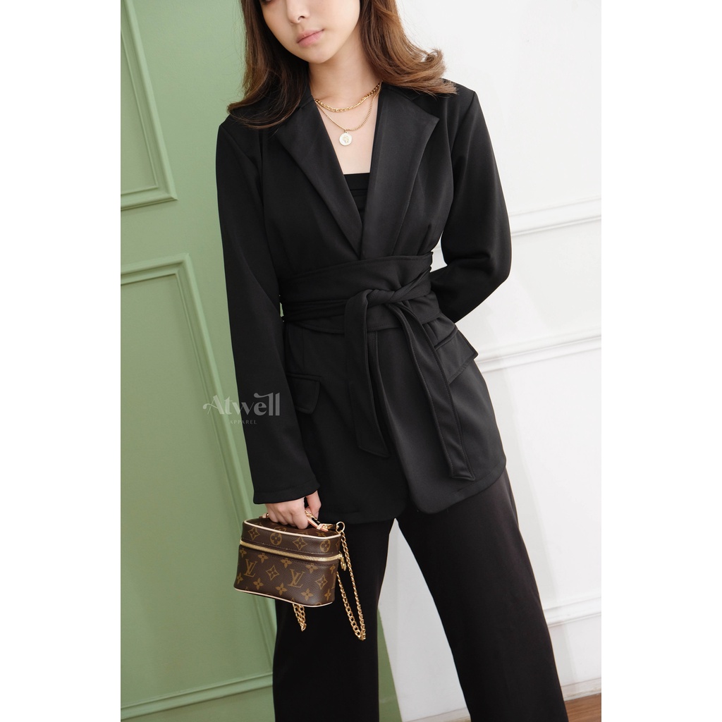 Margo Obi Belt Blazer