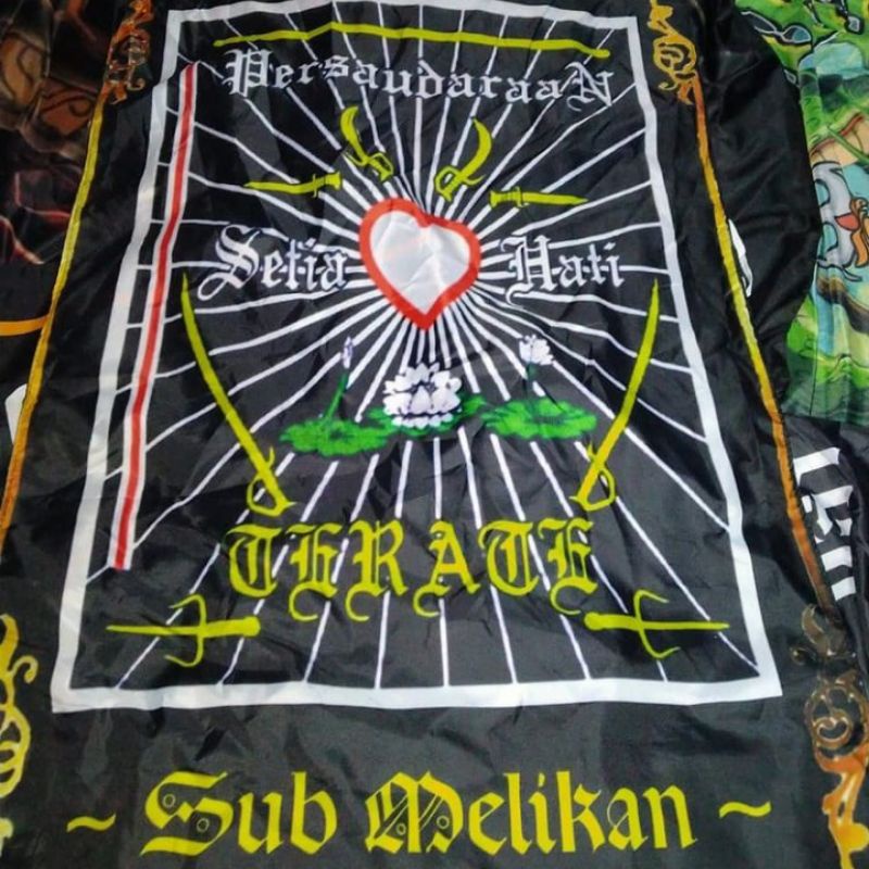 Bendera Psht Custom / Bendera Psht Printing / Bendera Komunitas / Panji psht