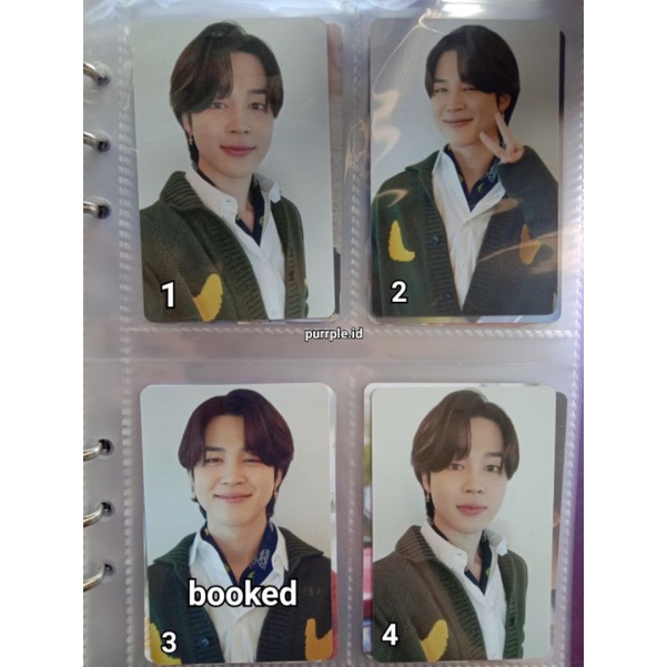 BTS Dicon 101 Photocard OFFICIAL PC Jimin